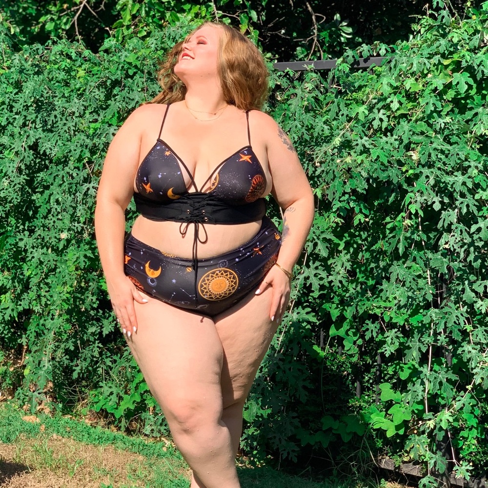 Rosegal Sun, Moon, and Stars Bikini Swimsuit